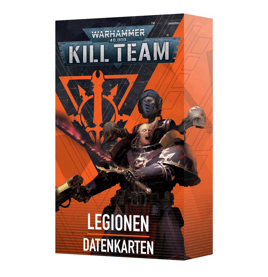 Kill Team: Chaos Space Marine Legionaries Datenkarten (Deutsch) (103-60) (2024)