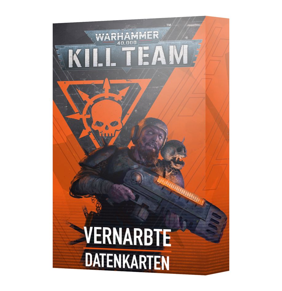 Kill Team: Blooded Datenkarten (Deutsch) Vernarbte (103-63) (2024)