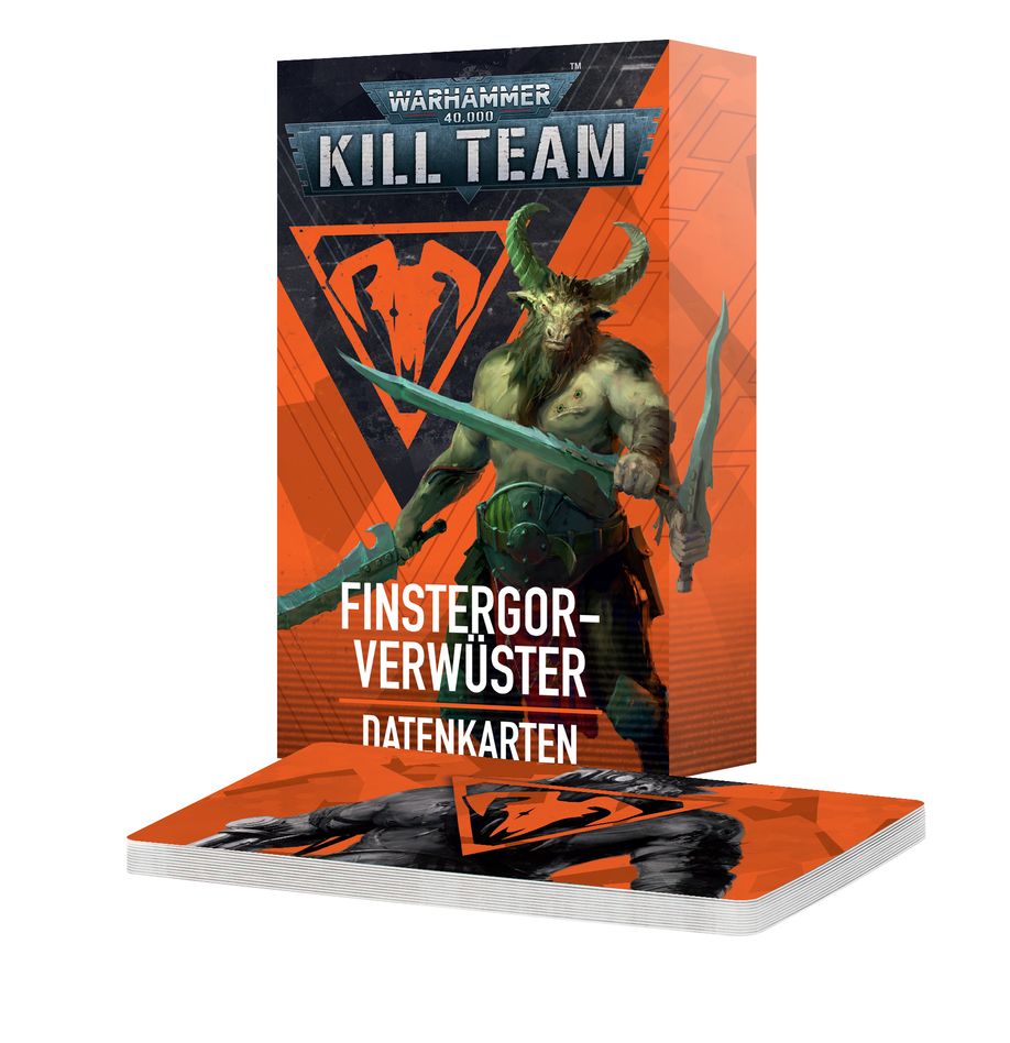 Kill Team: Finstergor-Verwüster – Datenkarten (Deutsch) (103-71) (2024)