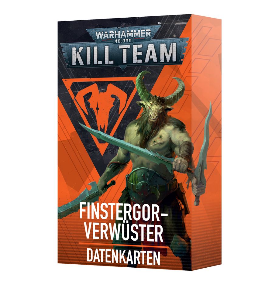 Kill Team: Finstergor-Verwüster – Datenkarten (Deutsch) (103-71) (2024)