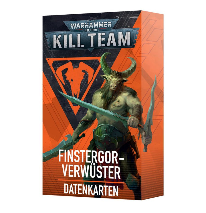 Kill Team: Finstergor-Verwüster – Datenkarten (Deutsch) (103-71) (2024)