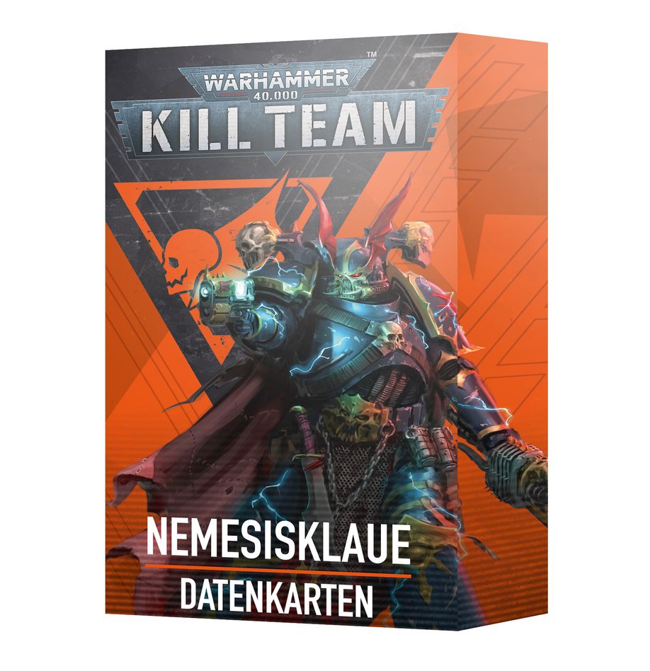 Kill Team: Nemesis Claw Datenkarten (Deutsch) Nemesisklaue (103-77) (2024)