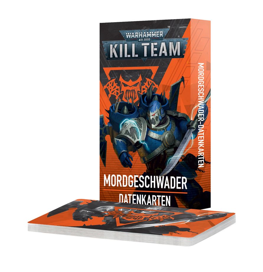 Kill Team: Mordgeschwader – Datenkarten (Mail order) (2026) (DEUTSCH)