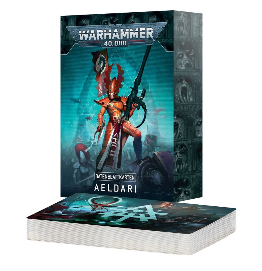 Aeldari: Datenblattkarten (46-02) (Deutsch) (10th Edition)