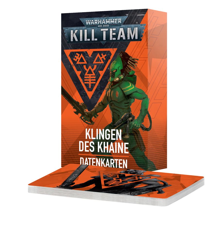 Kill Team: Klingen des Khaine – Datenkarten (Deutsch) (103-76) (2024)