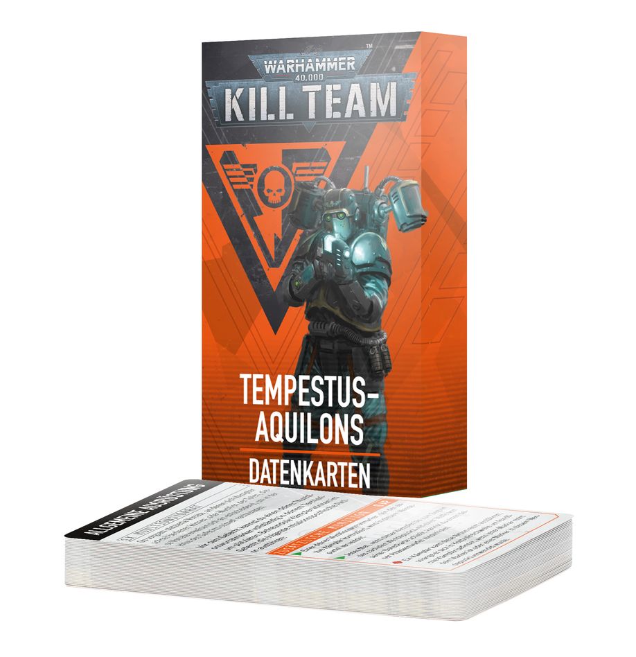 Kill Team: Tempestus-Aquilons – Datenkarten (Deutsch) (103-84) (2024)