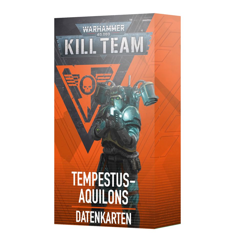 Kill Team: Tempestus-Aquilons – Datenkarten (Deutsch) (103-84) (2024)