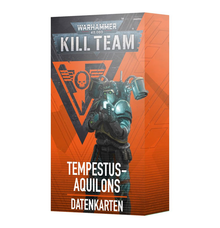 Kill Team: Tempestus-Aquilons – Datenkarten (Deutsch) (103-84) (2024)