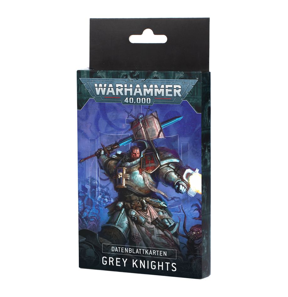 Grey Knights: Datenblattkarten (DEU) (57-02) (10th Edition)