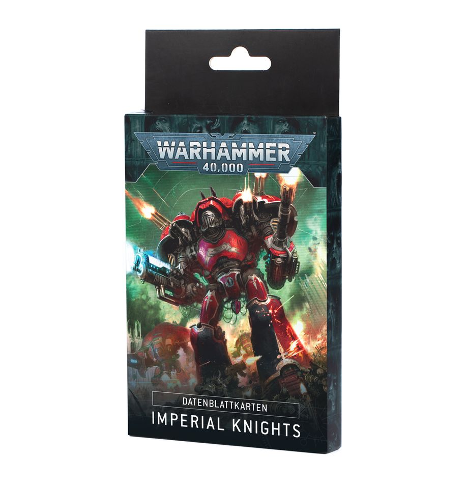 Imperial Knights: Datenblattkarten (DEU) (57-02) (10th Edition)