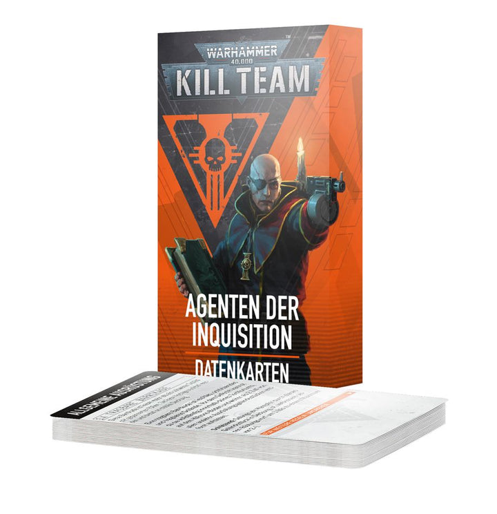 Kill Team: Agenten der Inquisition Datenkarten (Deutsch) (103-72) (2024)