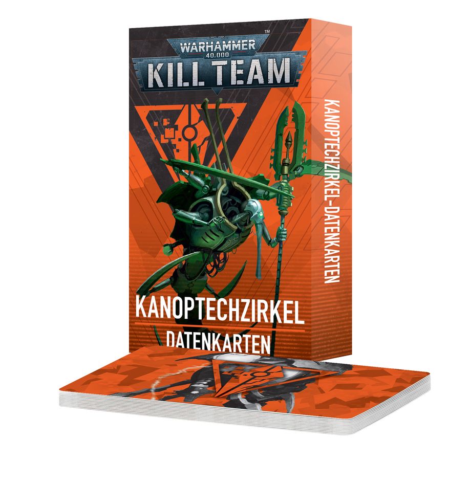 Kill Team: Datenkarten des Kanoptechzirkels (DEU) (102-71) (2025)