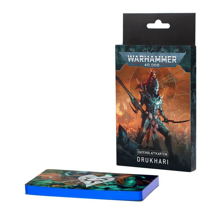 Datenblattkarten: Drukhari (DEU) (45-02) (10th Edition)