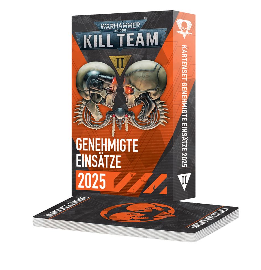 Kill Team: Kartenset Genehmigte Einsätze 2025 (Deutsch) (102-63) (2025)