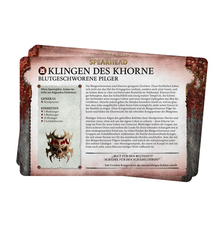 Fraktionsset Blades of Khorne (DEU) (74-20) (4.0 Age of Sigmar)