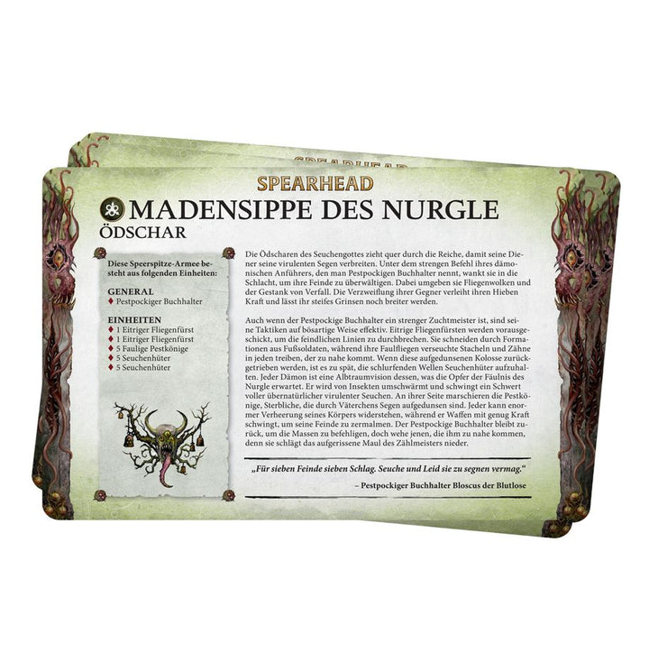 Fraktionsset Madensippe des Nurgle (DEU) (74-22) (4.0 Age of Sigmar) (Maggotkin of Nurgle)