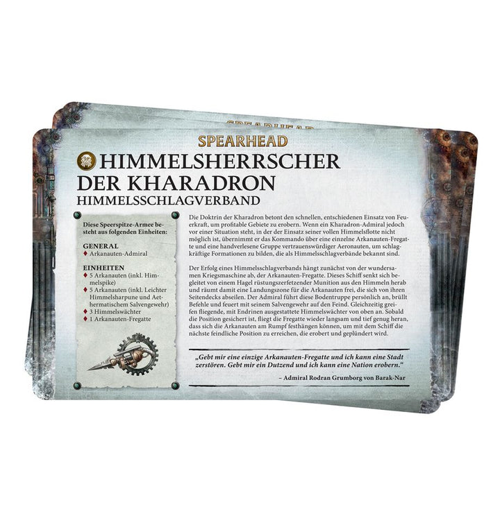 Fraktionsset Himmelsherrscher der Kharadron (DEU) (74-08) (4.0 Age of Sigmar) (Fraktionsset der Kharadron Overlords)