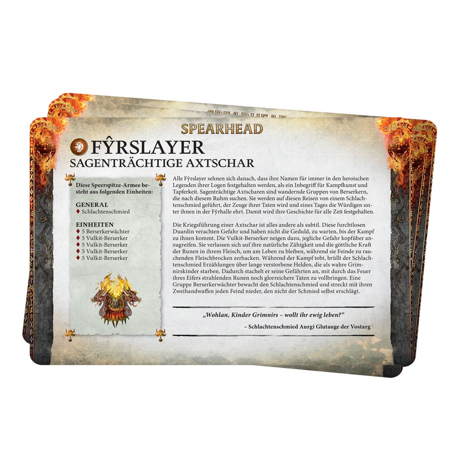 Fraktionsset Fyreslayers (DEU) (74-09) (4.0 Age of Sigmar)