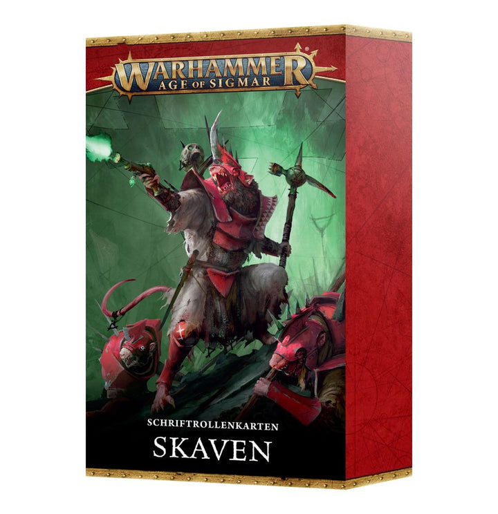 Schriftrollenkarten Skaven (DEU) (90-05) (4.0 Age of Sigmar)