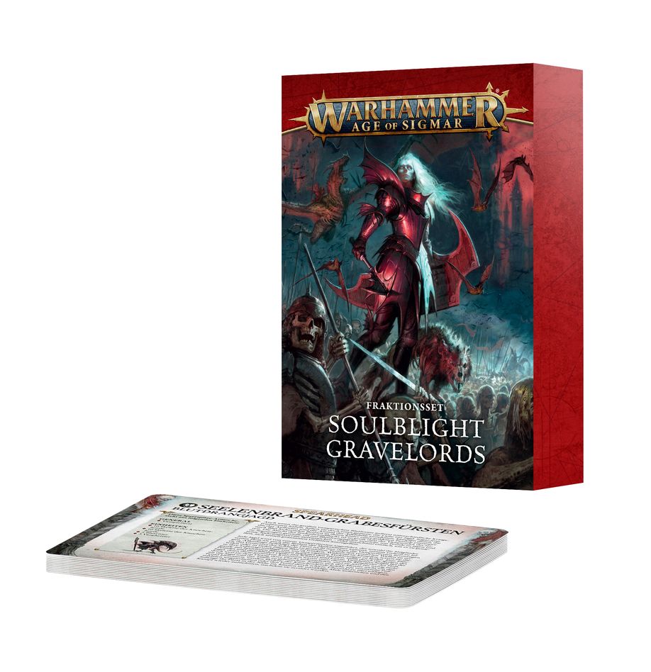 Fraktionsset Seelenbrand-Grabesfürsten (DEU) (74-16) (4.0 Age of Sigmar) (Fraktionsset Soulblight Gravelords)