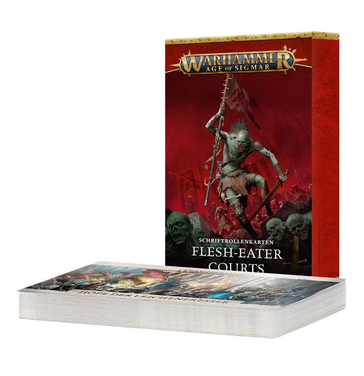 Schriftrollenkarten: Flesh-eater Courts (DEU) (91-30) (4.0 Age of Sigmar)