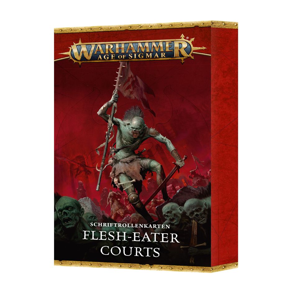 Schriftrollenkarten: Flesh-eater Courts (DEU) (91-30) (4.0 Age of Sigmar)