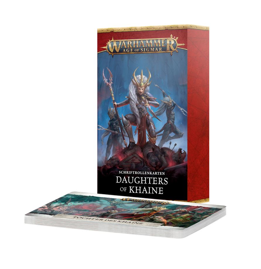 Schriftrollenkarten: Daughters of Khaine (DEU) (85-06) (4.0 Age of Sigmar)
