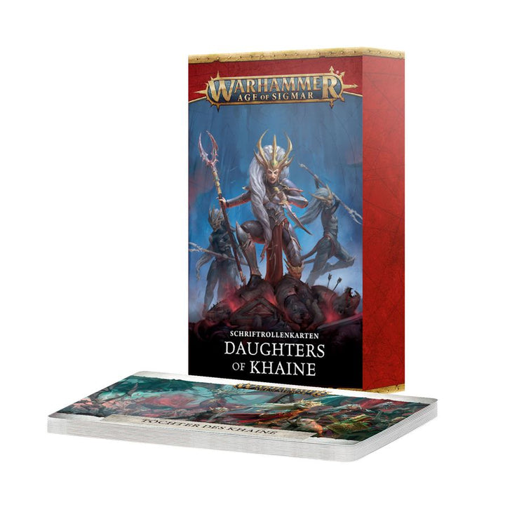 Schriftrollenkarten: Daughters of Khaine (DEU) (85-06) (4.0 Age of Sigmar)