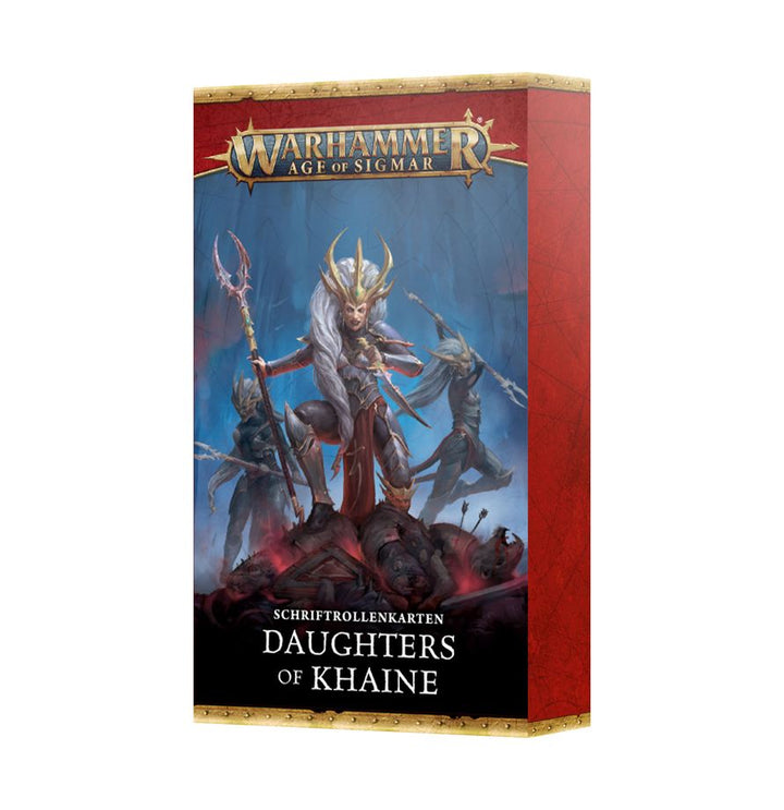 Schriftrollenkarten: Daughters of Khaine (DEU) (85-06) (4.0 Age of Sigmar)
