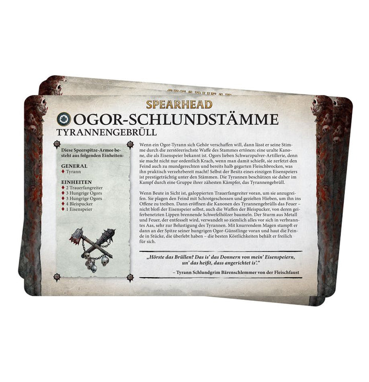 Fraktionsset Ogor-Schlundstämme (DEU) (74-12) (4.0 Age of Sigmar) (Fraktionsset Ogor Mawtribes)