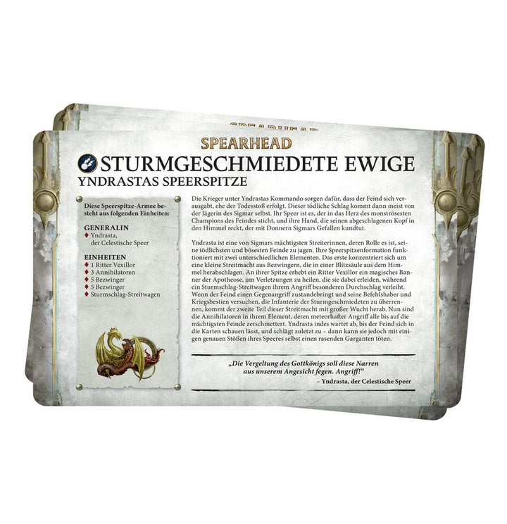 Fraktionsset Sturmgeschmiedete Ewige (DEU) (74-01) (4.0 Age of Sigmar) (Fraktionsset Stormcast Eternals)