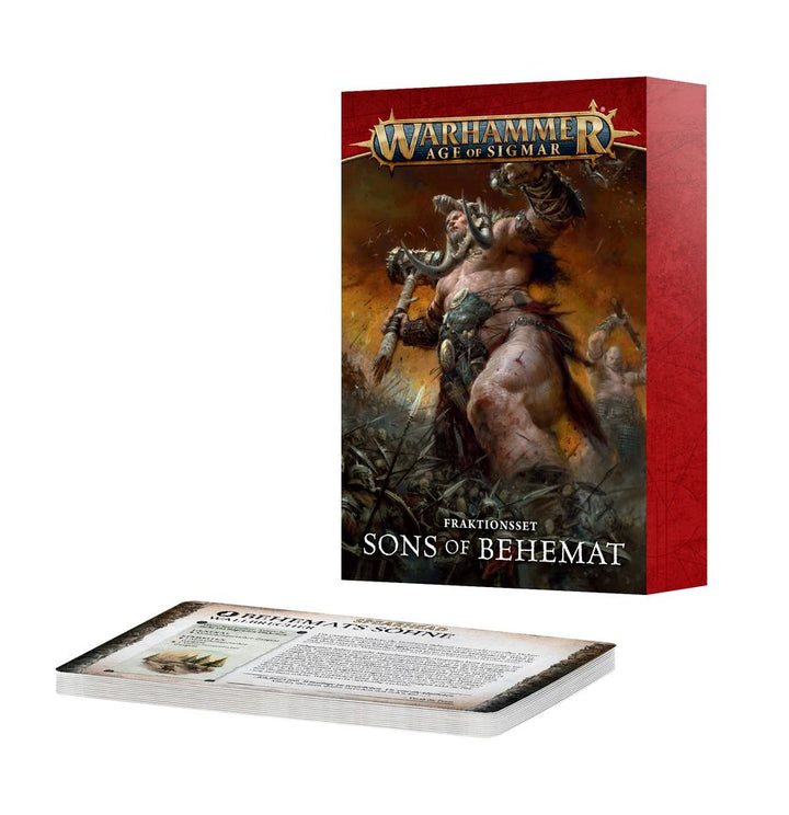 Fraktionsset Behemats Söhne (DEU) (74-13) (4.0 Age of Sigmar) (Sons of Behemat)