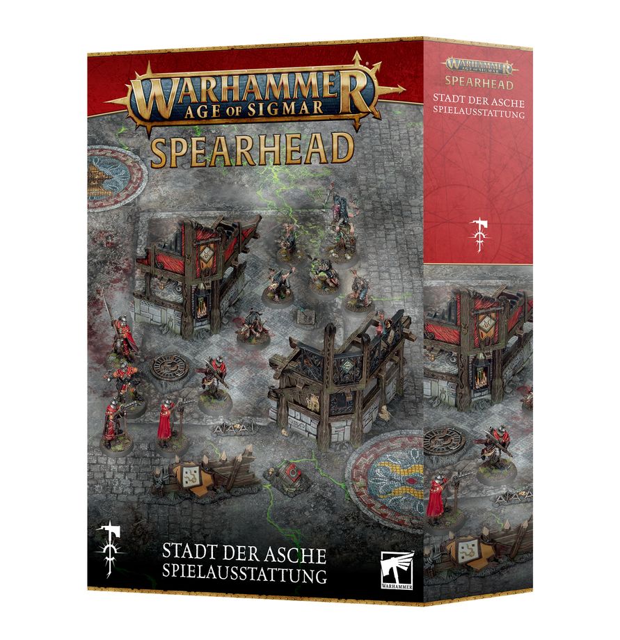 Age of Sigmar: Speerspitze: Spielausstattung für Speerspitze: Stadt der Asche (DEU) (80-58) (4.0 2026) (Spearhead)