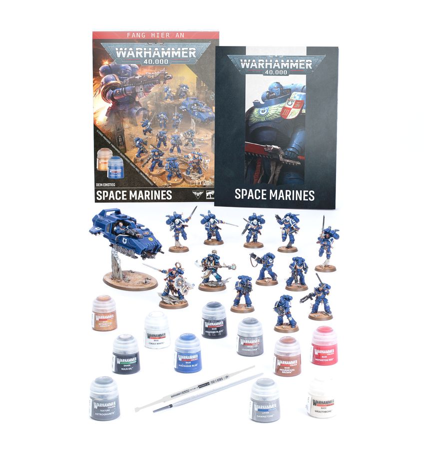 Warhammer 40.000: Dein Einstieg: Space Marines (DEU) (60-52) (11 Edition - 2026)