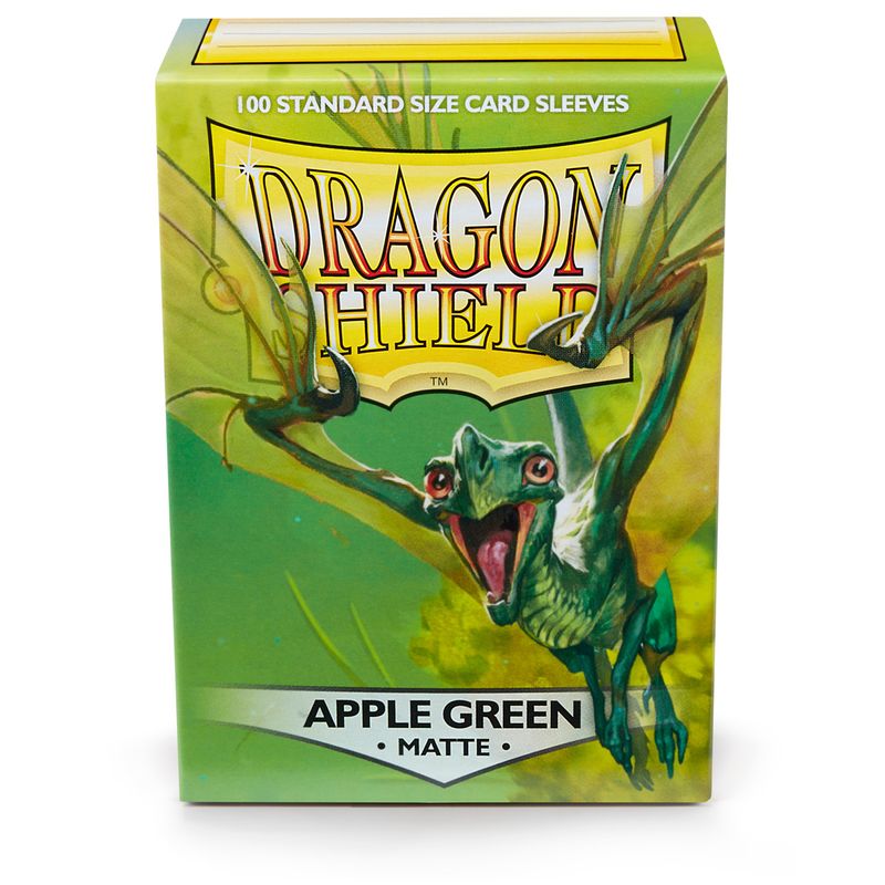 Dragon Shield - Matte Apple Green 100 protective Sleeves