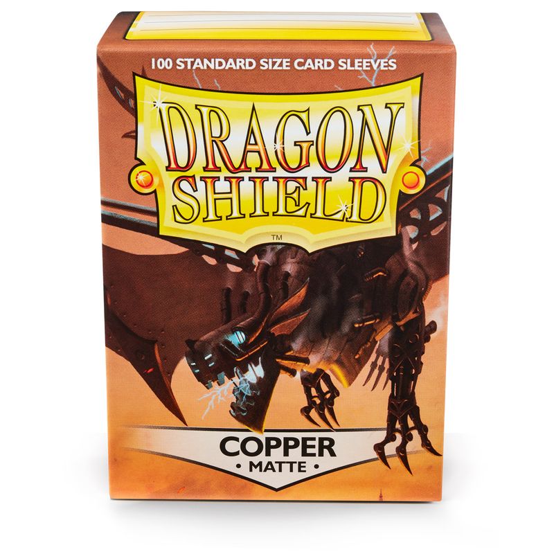 Dragon Shield - Matte Copper 100 protective Sleeves