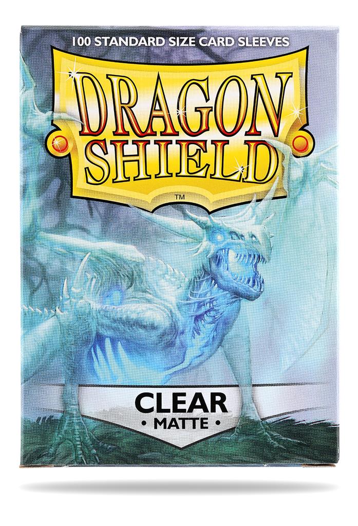 Dragon Shield - Matte Clear - 100 protective Sleeves