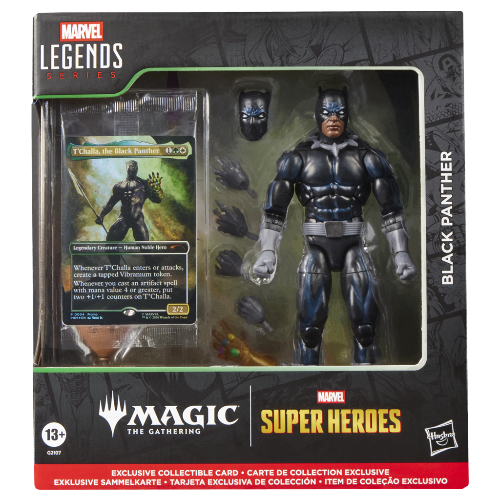 Marvel Legends Series Marvel Super Heroes Magic: The Gathering Black Panther