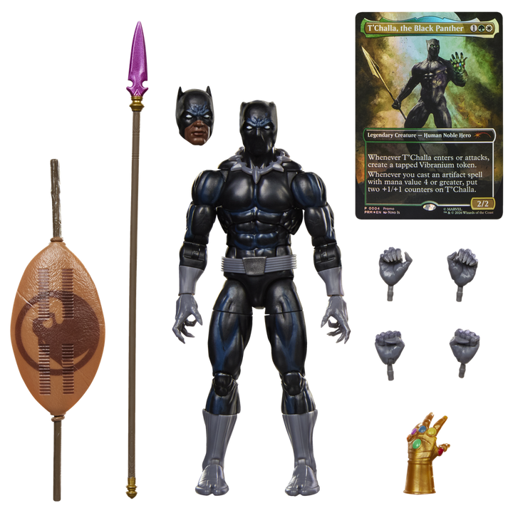 Marvel Legends Series Marvel Super Heroes Magic: The Gathering Black Panther