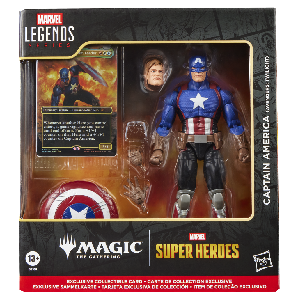 Marvel Legends Series Marvel Super Heroes Magic: The Gathering Captain America (Avengers: Twilight)