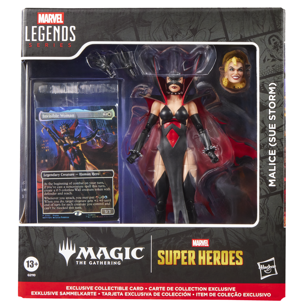 Marvel Legends Series Marvel Super Heroes Magic: The Gathering Malice (Sue Storm)