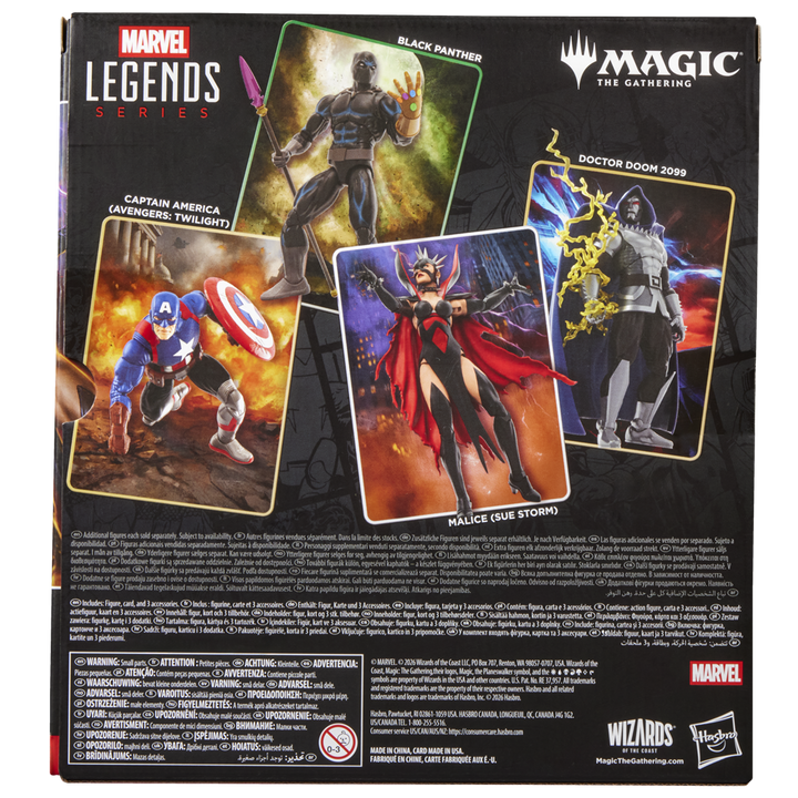 Marvel Legends Series Marvel Super Heroes Magic: The Gathering Malice (Sue Storm)
