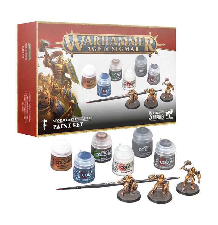 Age of Sigmar Stormcast Eternals Paint Set (60-10) (Bemalset der Stormcast Eternals)