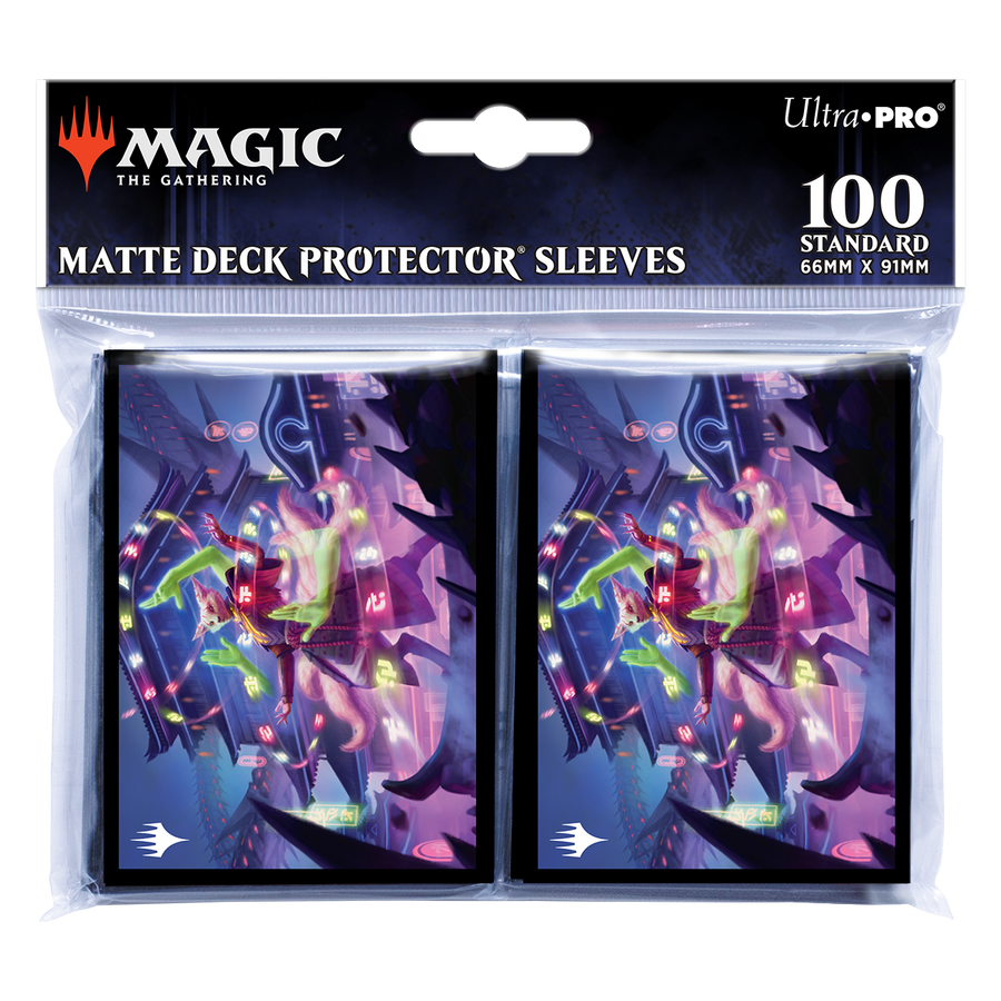 Ultra Pro Kartenhüllen - Standardgröße (100) - Matte - Bright-Palm, Soul Awakener