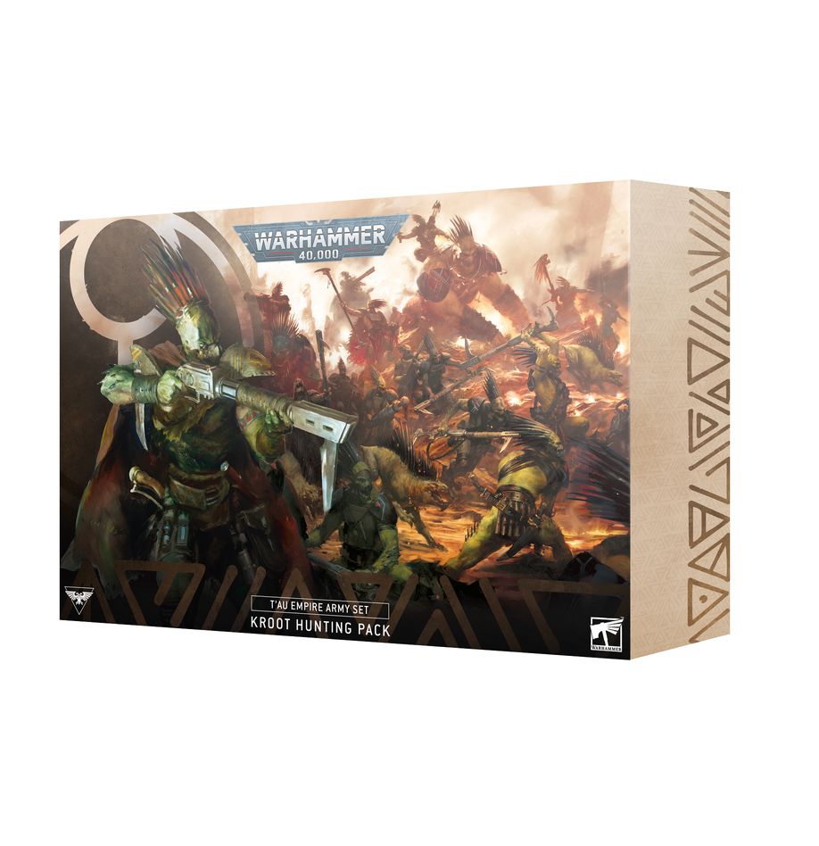 T'au Empire : Army Set Kroot Hunting Pack (56-66) (ENG) (10th Edition)