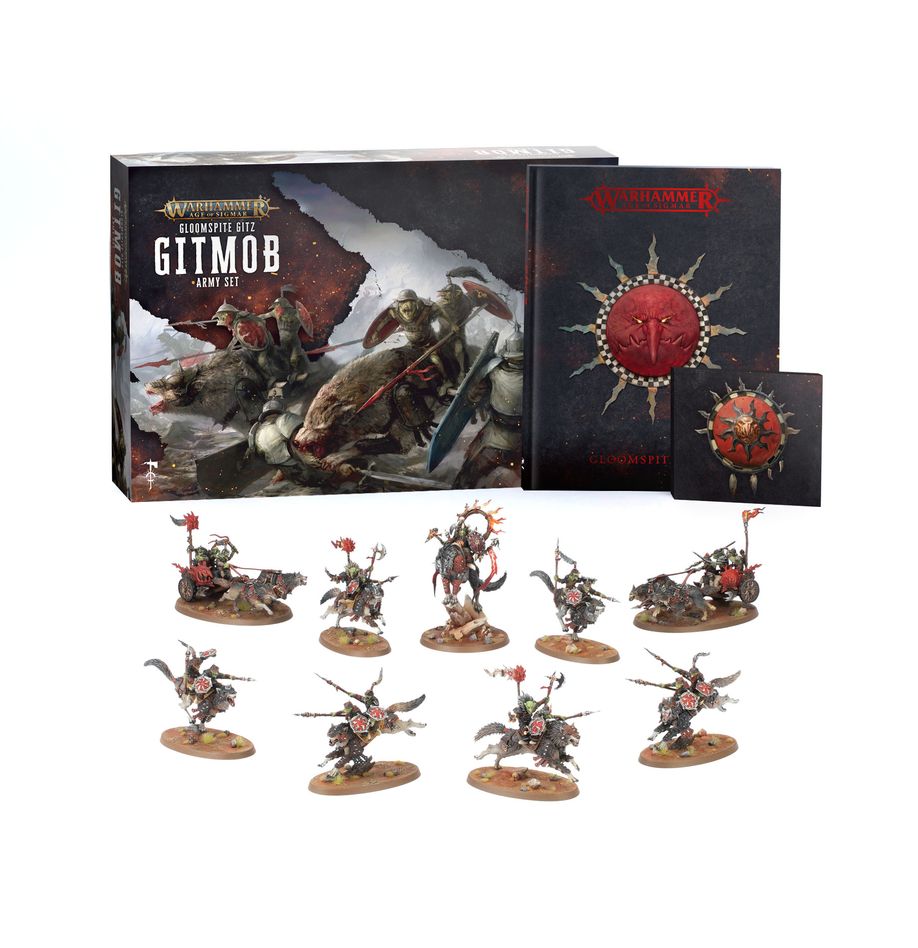 Gloomspite Gitz : Gitmob Army Set (89-93) (Englisch)