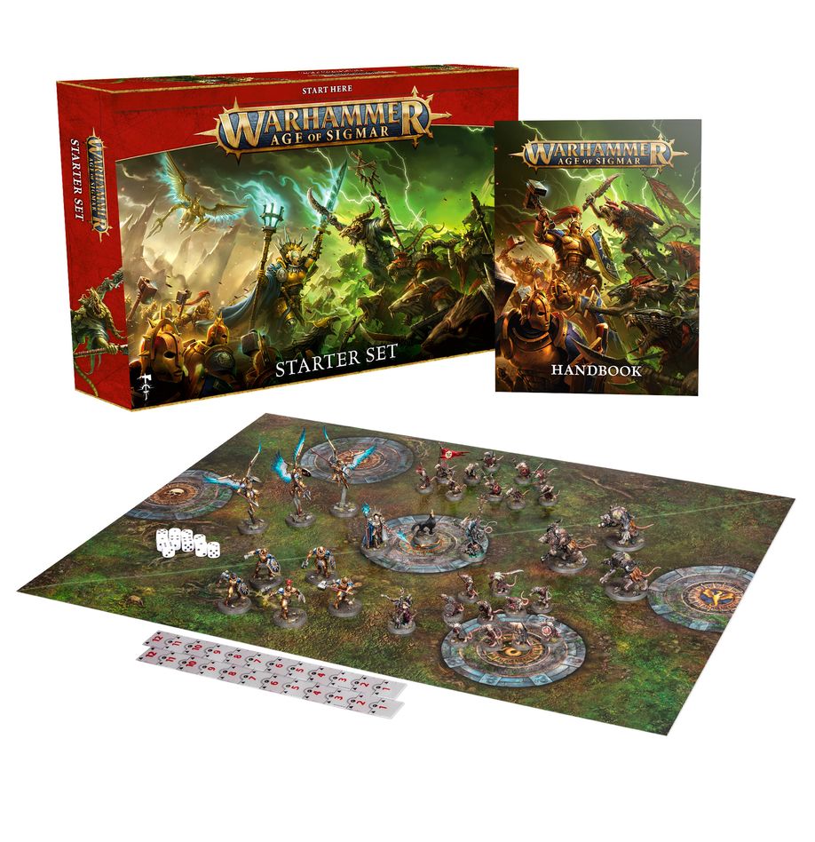 Warhammer Age of Sigmar: Starter Set (ENGLISH) (80-15) (4.0 AoS)