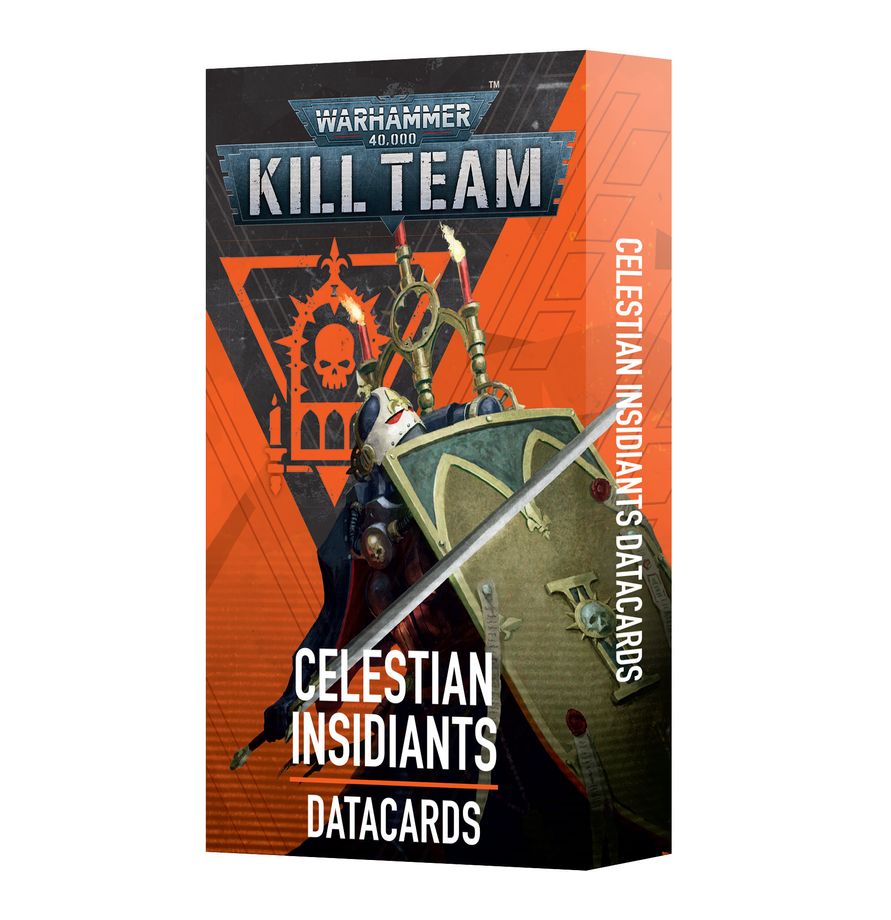 Kill Team: Celestian Insidiants – Datacards (Englisch) (Mail Order) (2026)