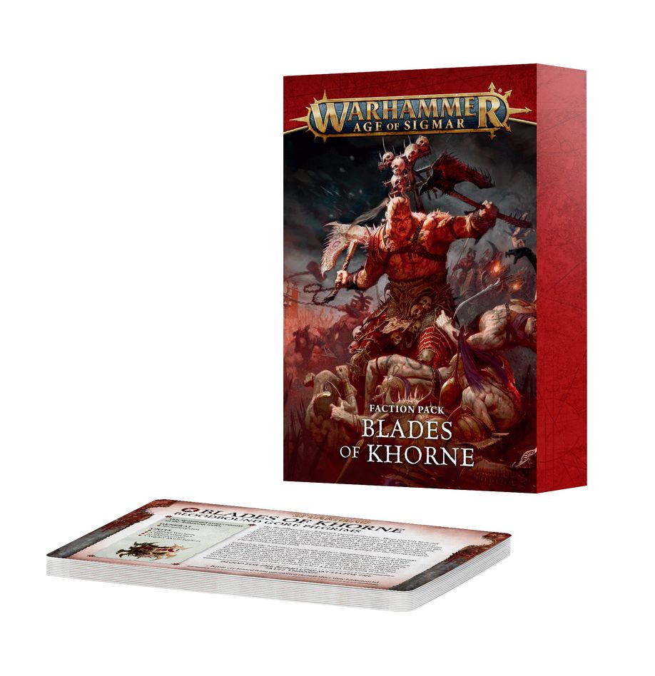 Faction Pack Blades of Khorne (ENG) (74-20) (4.0 Age of Sigmar)