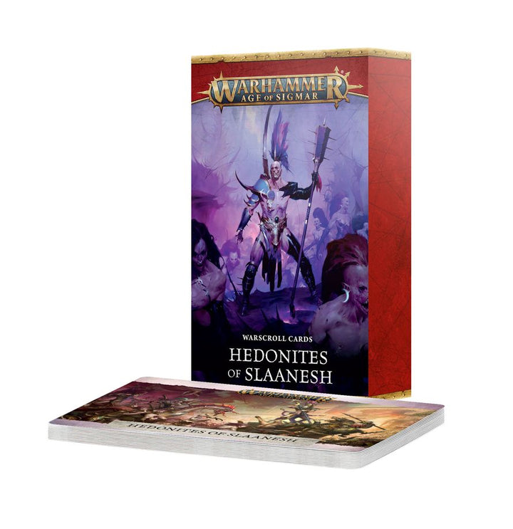 Warscroll Cards: Hedonites of Slaanesh (Englisch) (83-71) (4.0 Age of Sigmar)